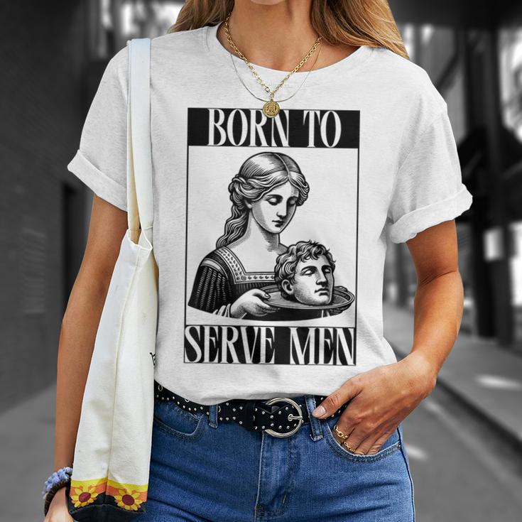 Are Born To Serve Retro Girls T-Shirt Geschenke für Sie