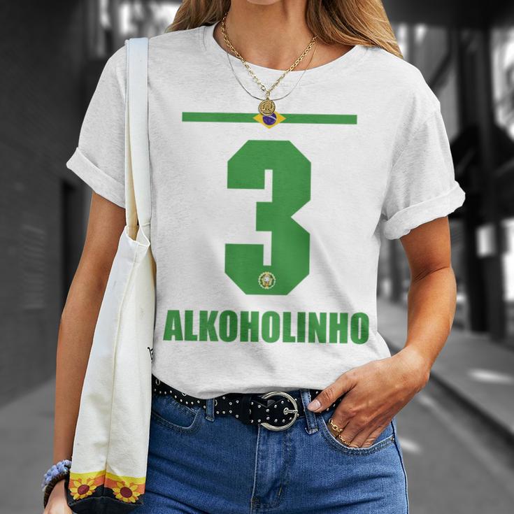 Brazil Sauf Jersey Alcoholinho T-Shirt Geschenke für Sie