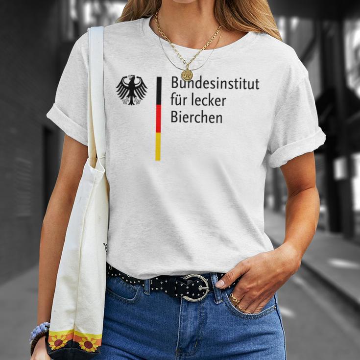 Buntdesinstitut Für Leckerbierchen Beer T-Shirt Geschenke für Sie