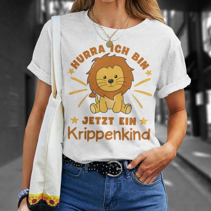 Children's Hurra Ich Bin Jetzt Ein Krippenkind Lö T-Shirt Geschenke für Sie