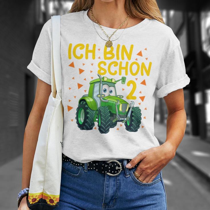 Children's Ich Bin 2 Jahre Traktor Trekker T-Shirt Geschenke für Sie