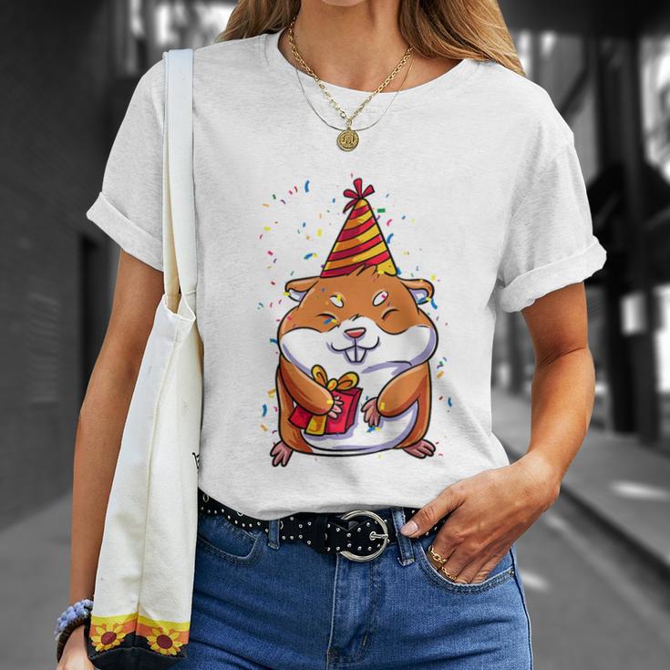 Children's 'Ich Bin 9 Jahre Hamster' 9Th Birthday T-Shirt Geschenke für Sie