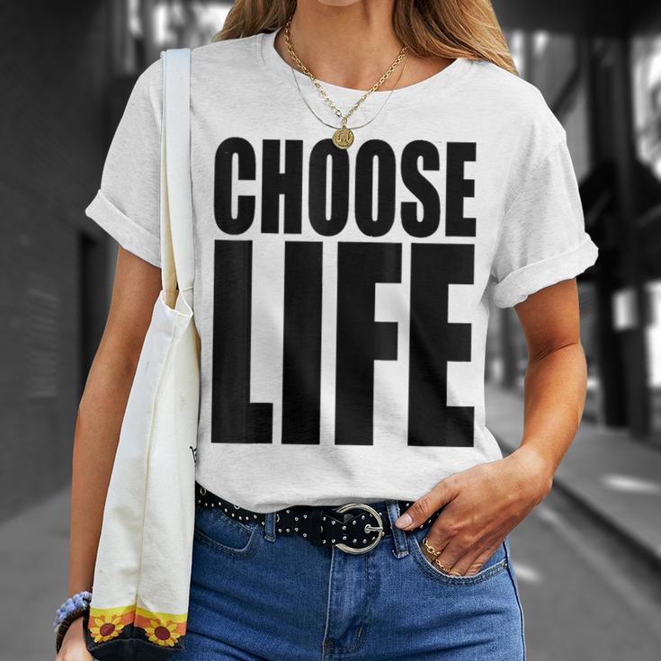 Choose Lifeintage 80S Wählen Sie Lifeintage 80Er Jahre T-Shirt Geschenke für Sie