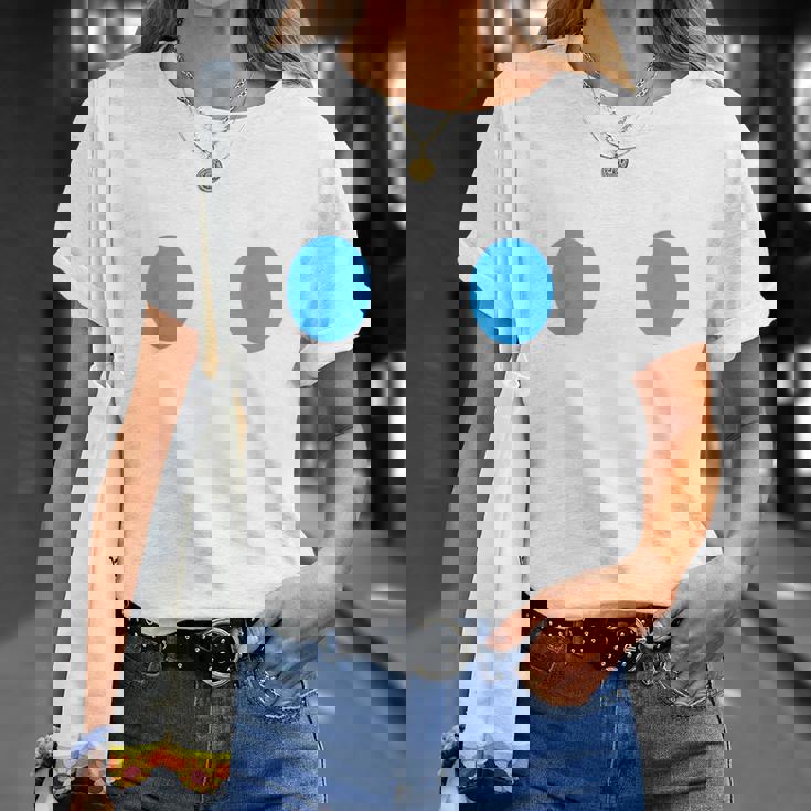 Diy Arcade Game Ghost Eyes Halloween Group Costume T-Shirt Gifts for Her