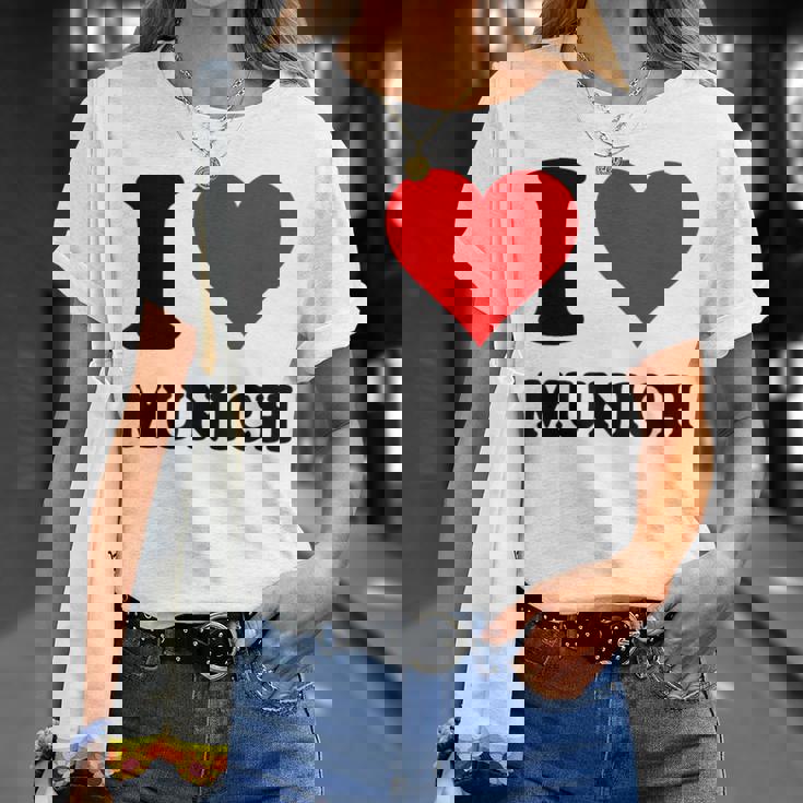 Me Encanta Munich Camiseta unisex Regalos para ella