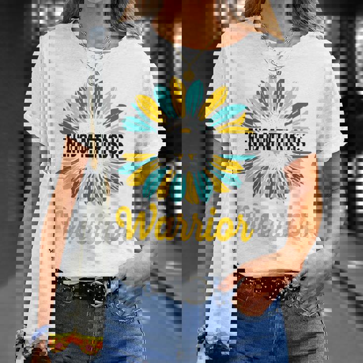 Endometriosis Guerrero Endometriosis Mes De Concientización Sobre Endomet Camiseta unisex Regalos para ella
