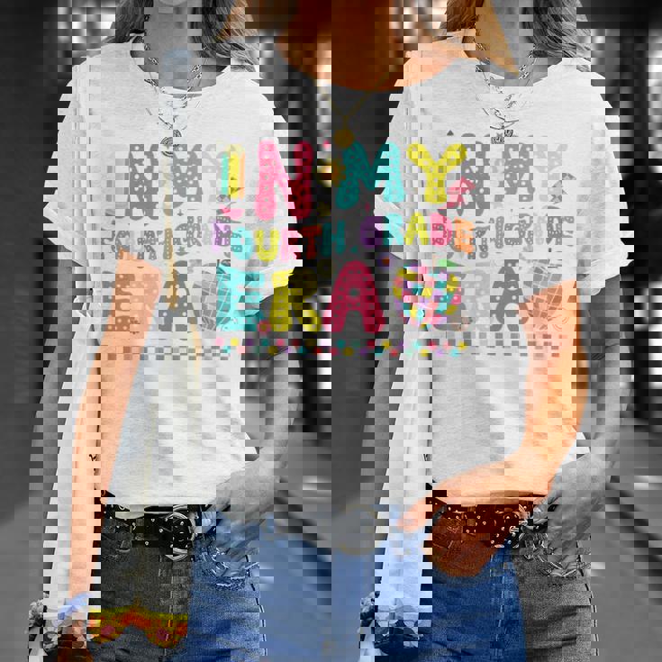 In My Fourth Grade Era Teachers Back To School Girls T-Shirt Gifts for Her