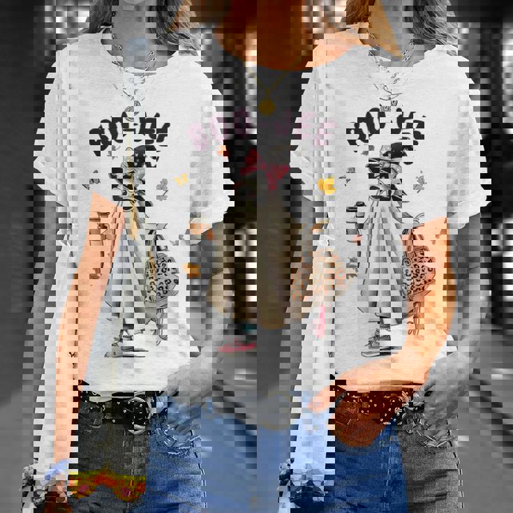 Boo-Jee Ghost Halloween Boo Jee Ghost Spooky Season T-Shirt Gifts for Her