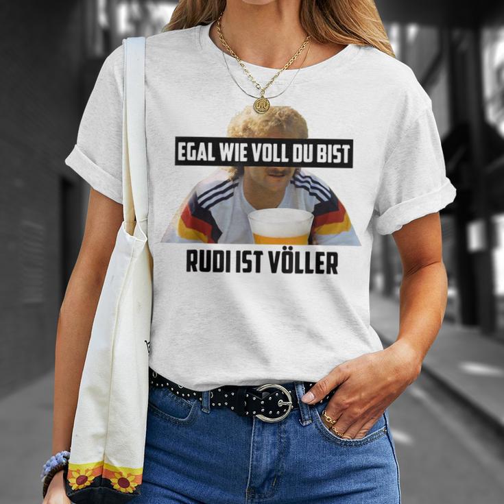 Egal Wieoll Du Bist Rudi Istolller Gray T-Shirt Geschenke für Sie