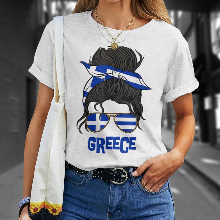 Greece For Girls Greek Flag For Greece S T-Shirt Geschenke für Sie