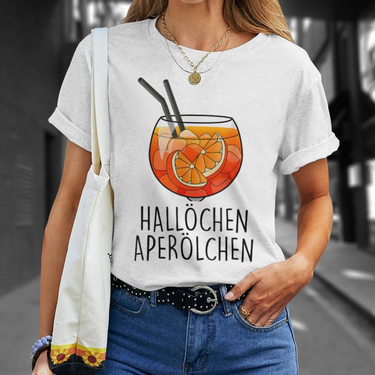 Hallöchen Aperoilchen For And Gray T-Shirt Geschenke für Sie