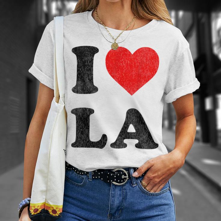 I Heart La Souvenir I Love Los Angeles T-Shirt Geschenke für Sie