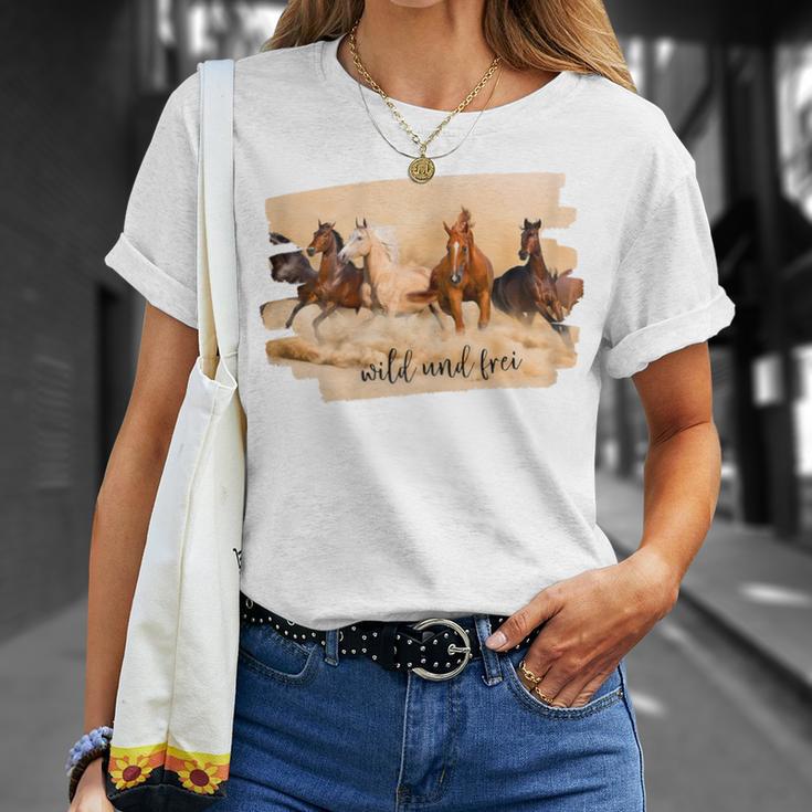 Horse Riding Desert Freedom T-Shirt Geschenke für Sie