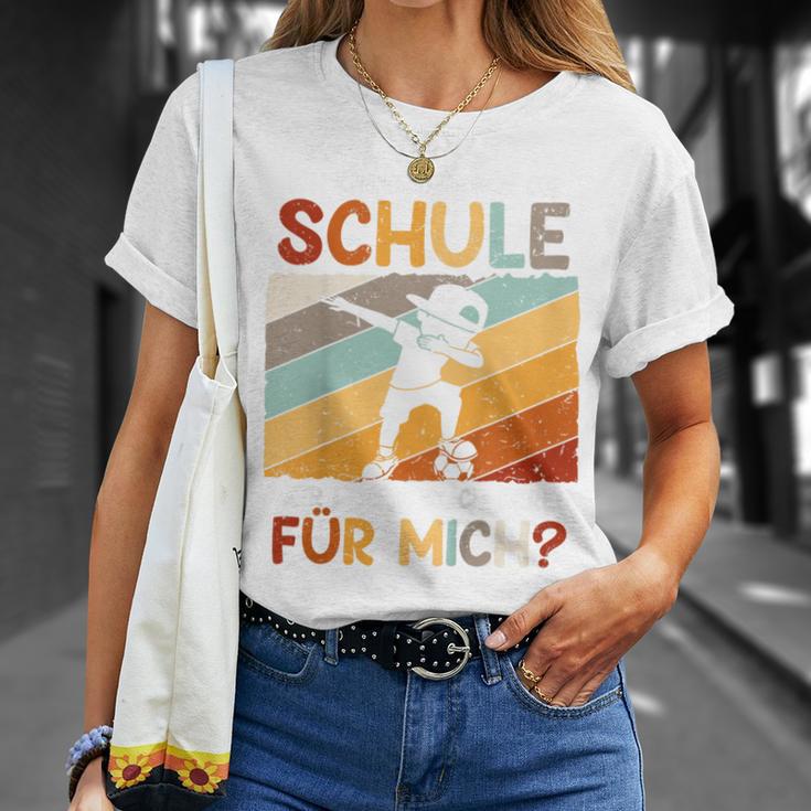 Ich Bin Bereit Für Die Schule Aber Ist Sie Bereit Für Mich German T-Shirt Geschenke für Sie