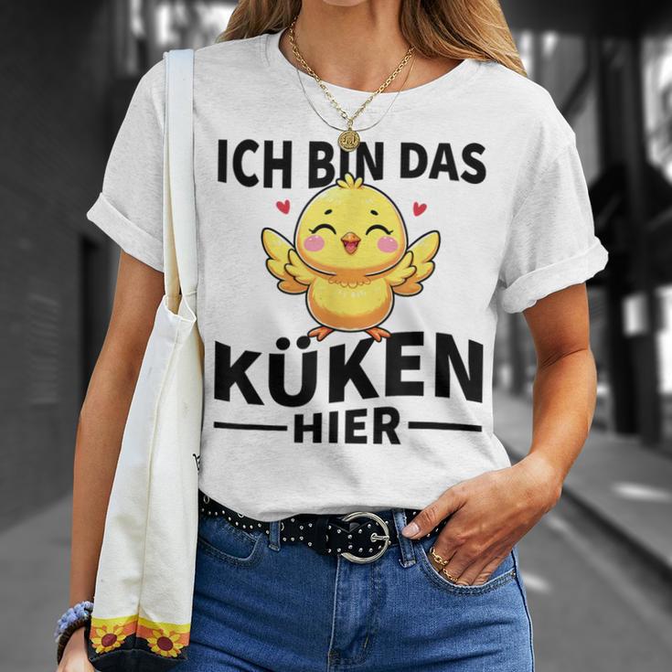 Ich Bin Das Küken Hier Kücken T-Shirt Geschenke für Sie