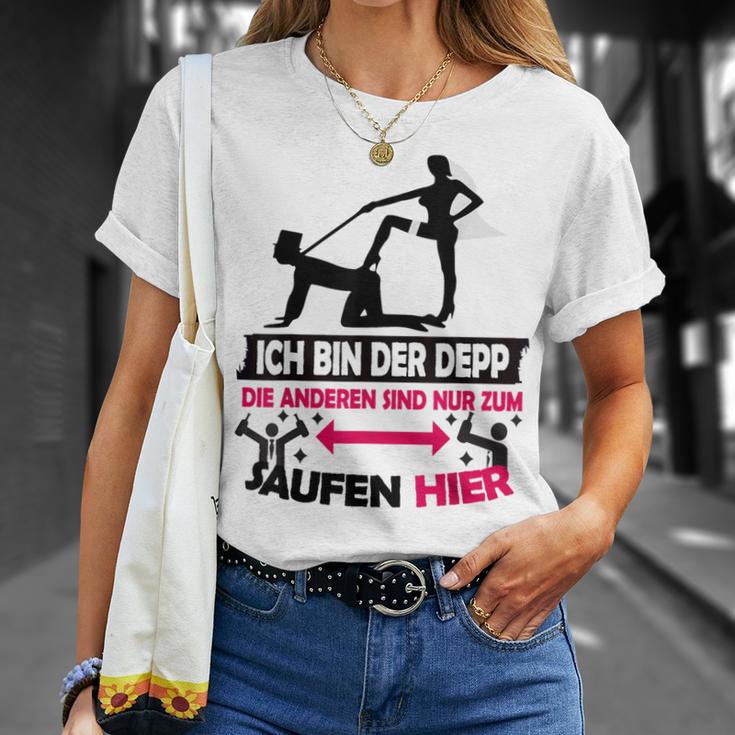 Ich Bin Der Depp Jga Poltern Team Groom Pink T-Shirt Geschenke für Sie