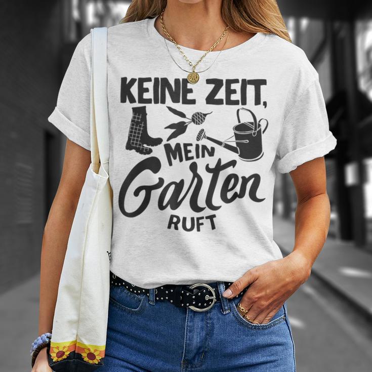 Keine Zeit Mein Garten Ruft No Time My Garden Ruft T-Shirt Geschenke für Sie