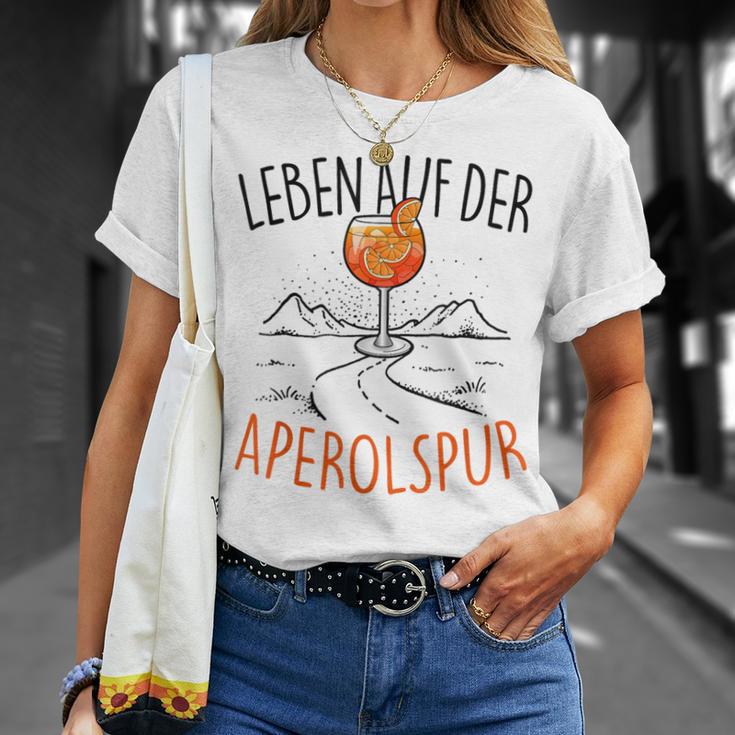 Leben Auf Der Aperolspur Official Spritz Club Aperollin' T-Shirt Geschenke für Sie