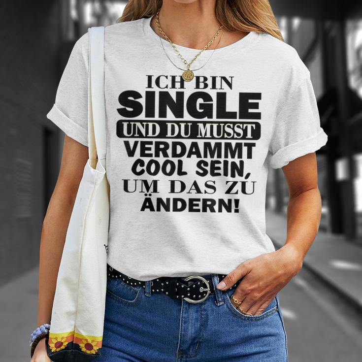 Naseoll Warum Ich Single Binerliebt Sein T-Shirt Geschenke für Sie