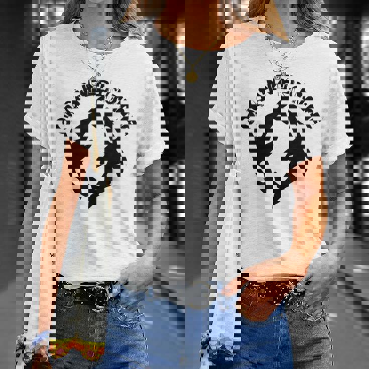 Orca-Nized Crime Orcanizado Crime Killer Whale Cita Camiseta unisex Regalos para ella