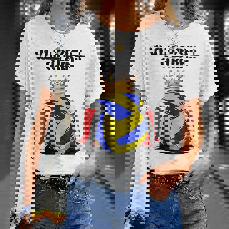 Pallavolo Regina Donna Beacholley Camicia Giocatore Di Pallavolo Maglietta Regalos para ella