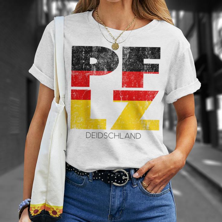 Pfalz Germany Pfälzer Pfälzisch T-Shirt Geschenke für Sie