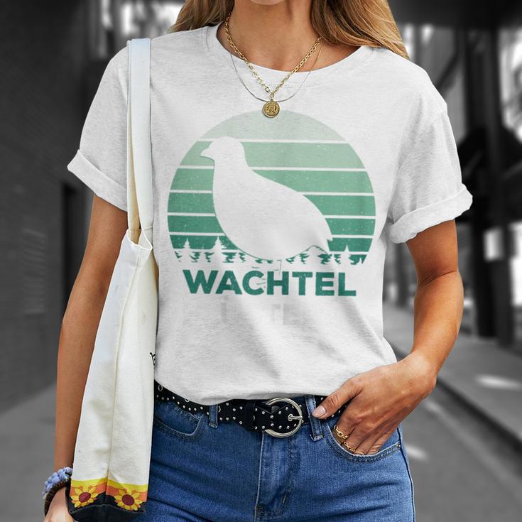 Quail Whisperer Quail Holder Quail T-Shirt Geschenke für Sie