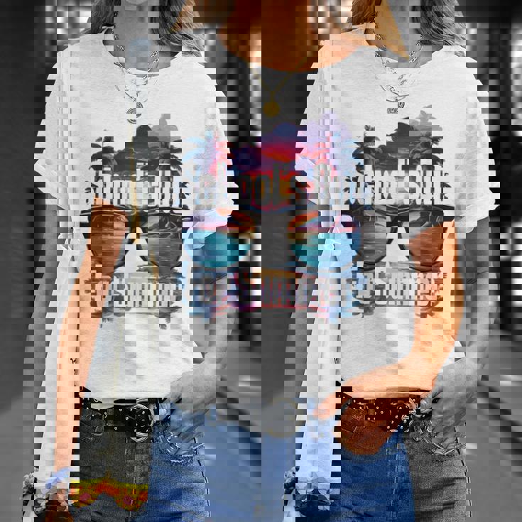 Se Acabaron Las Clases Para El Último Día De Clases Holaerano 2024 Camiseta unisex Regalos para ella