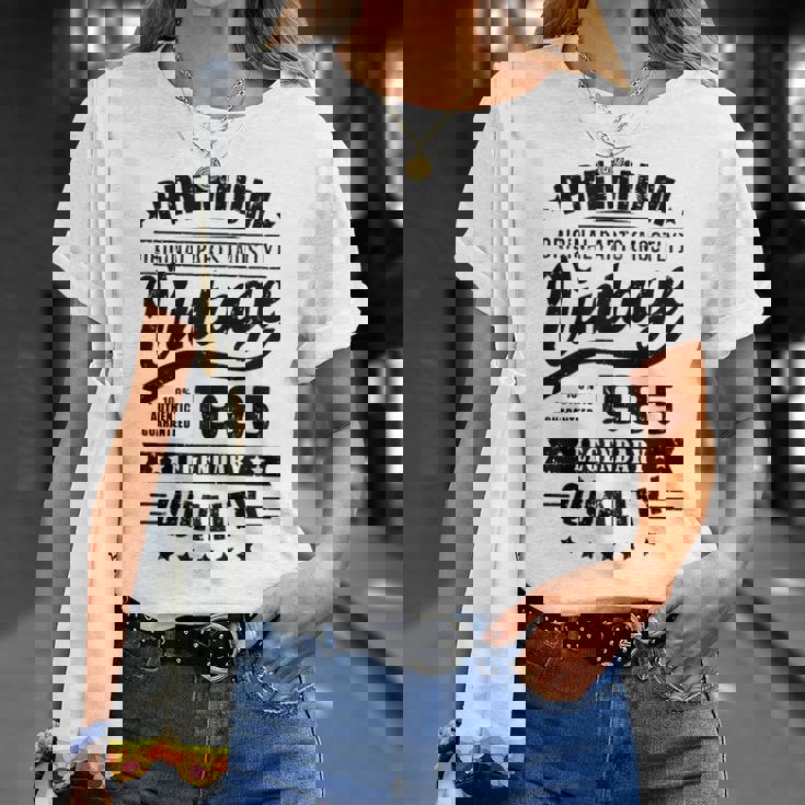 Sintage De 1985 Para Retro Divertidas Cumpleaños De 1985 Camiseta unisex Regalos para ella