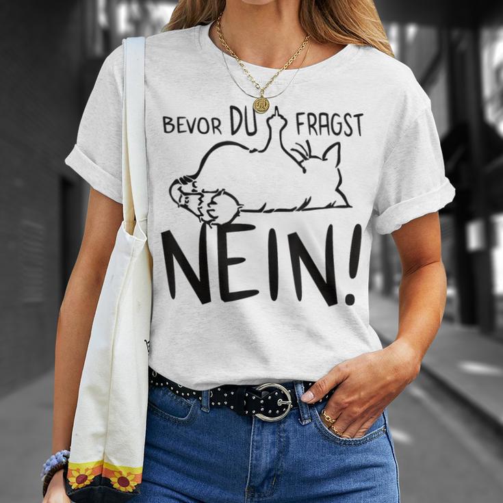 With Slogan 'Die Finger -Or Du Fragst No' T-Shirt Geschenke für Sie