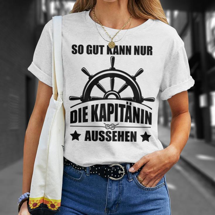 So Gut Kann Nur Die Kapitänin Aussehen T-Shirt Geschenke für Sie