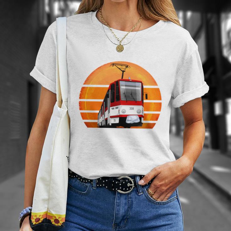 Straßenbahn Yoga Lustiges Strassenbahn Kt4d Straßenbahn T-Shirt Geschenke für Sie