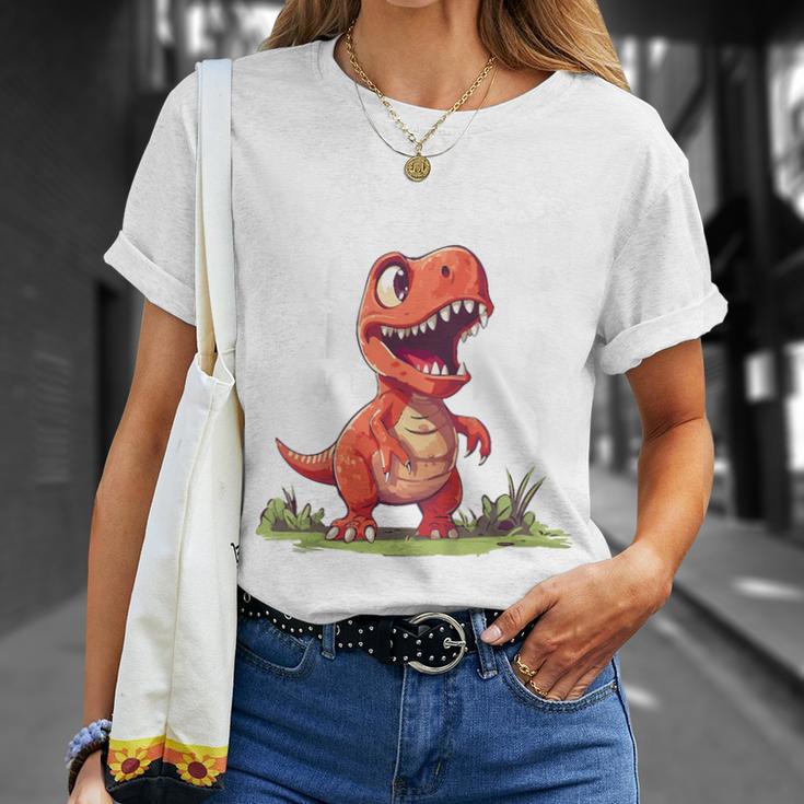 T-Rex 5Th Birthday Dino Ich Bin Schon 5 Jahre Alt German Langu T-Shirt Geschenke für Sie