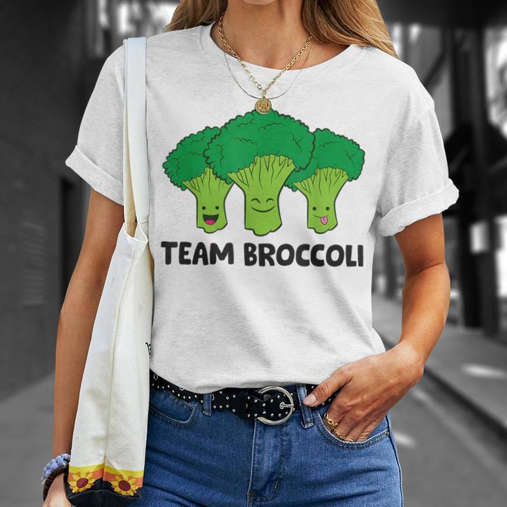 Team Broccolieganegetarian Broccoli T-Shirt Geschenke für Sie