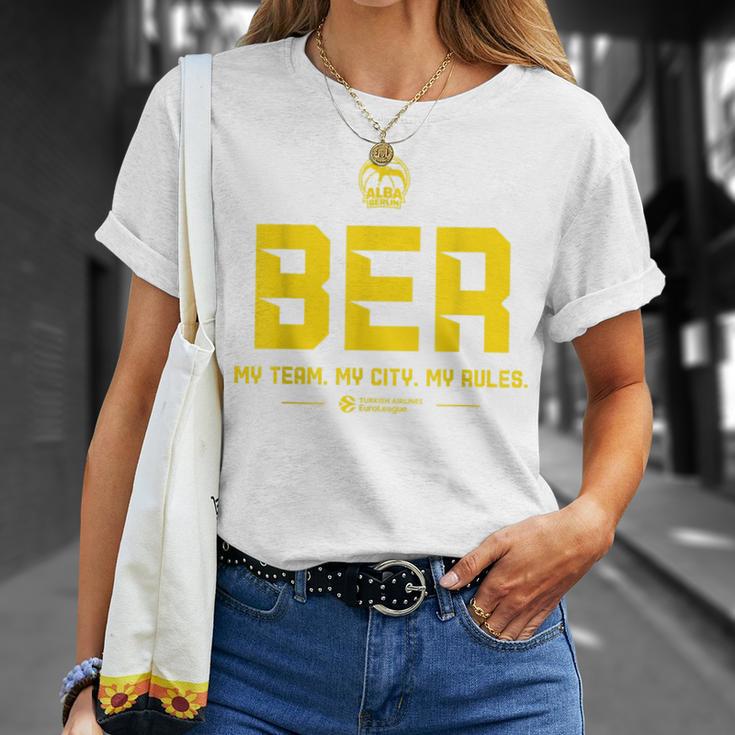 Teams Alba Berlin Dark Blue Camiseta unisex Regalos para ella
