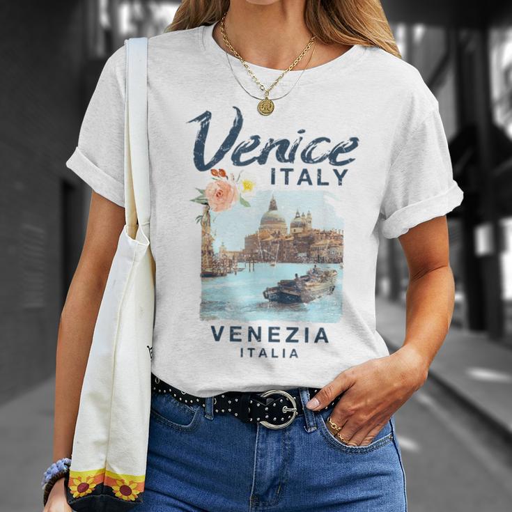 Venice Italy Enice Italiaintage T-Shirt Geschenke für Sie