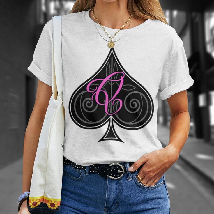 Women's Queen Of Spades Hot Wife Swinger T-Shirt Geschenke für Sie