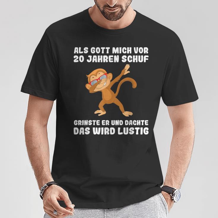 20 Jahre Als Gott Michor 20 Jahen Krab 20Th Birthday T-Shirt Lustige Geschenke