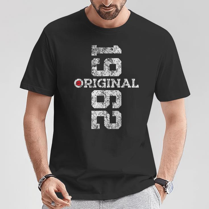 61 Jahre 61 Geburtsttag Original 1962 T-Shirt Lustige Geschenke