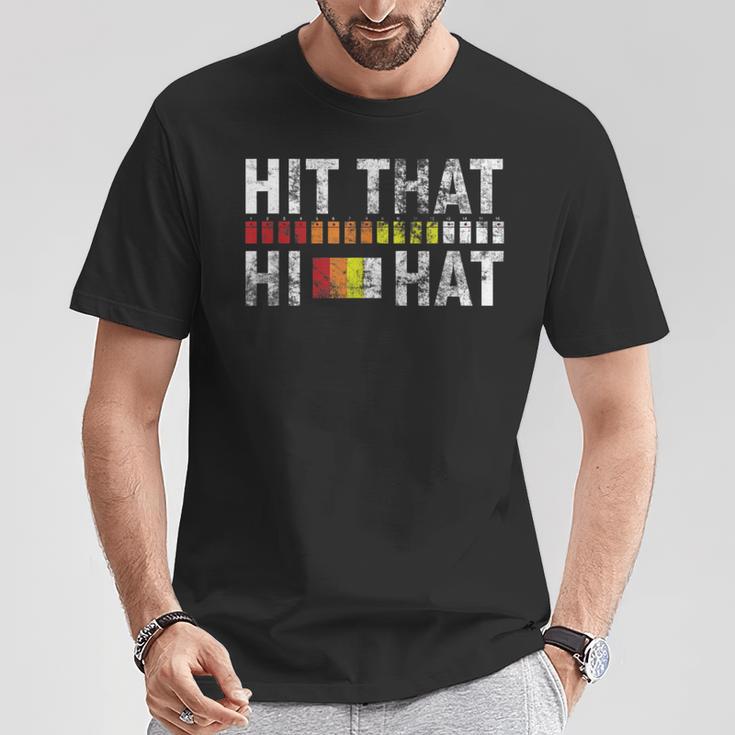 808 Hit That Hi Hat Roland 808 Drum Machine T-Shirt Lustige Geschenke