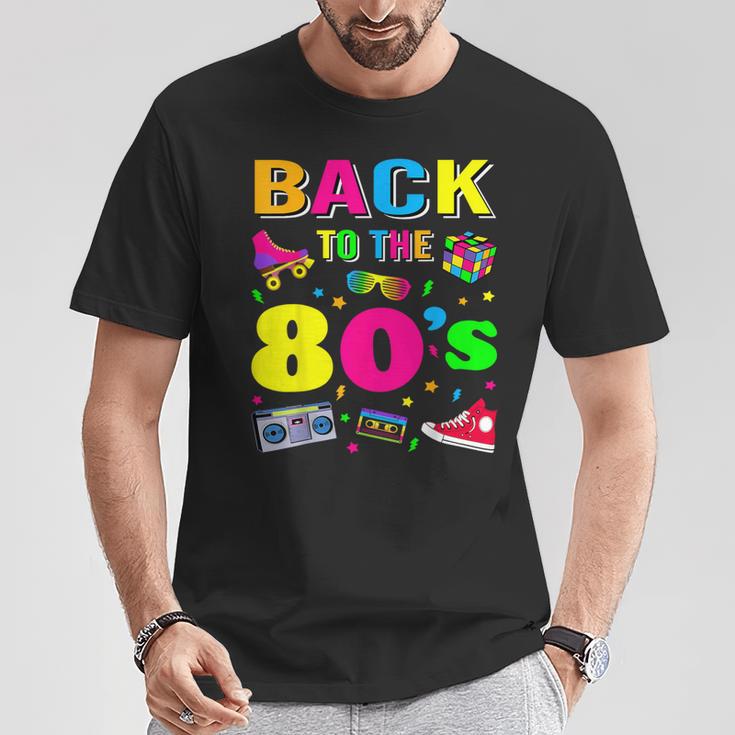 '80S Retro Motto I Love 80'S T-Shirt Lustige Geschenke