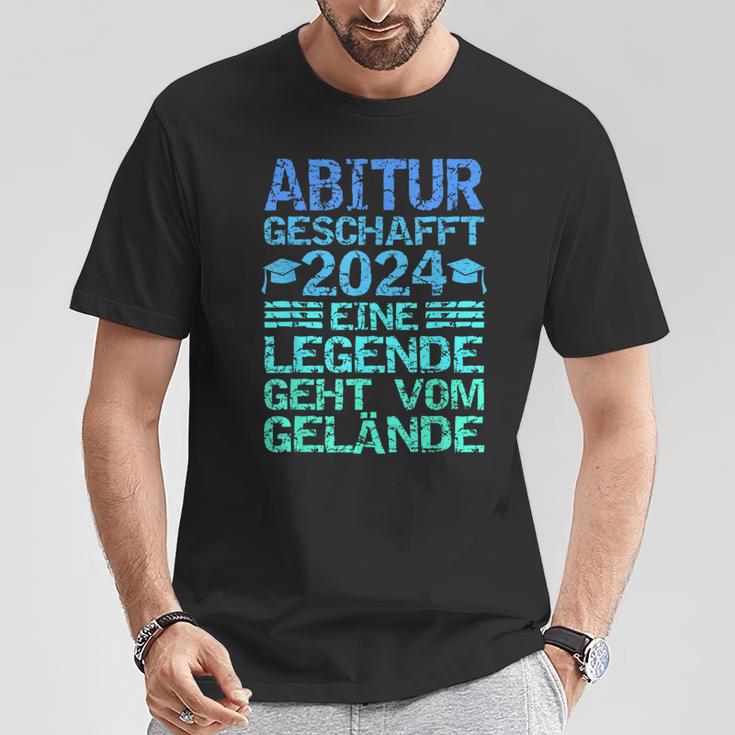 Abitur 2024 Geschafft Abi 24 T-Shirt Lustige Geschenke