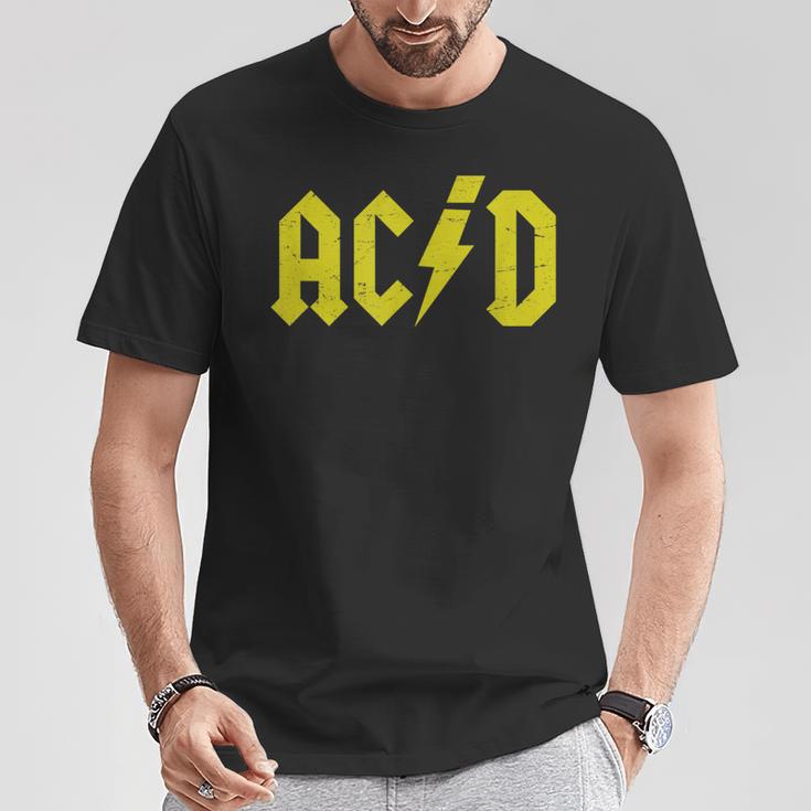 Acid House Techno Rock Electronic Rocks Edm Music Festival T-Shirt Lustige Geschenke