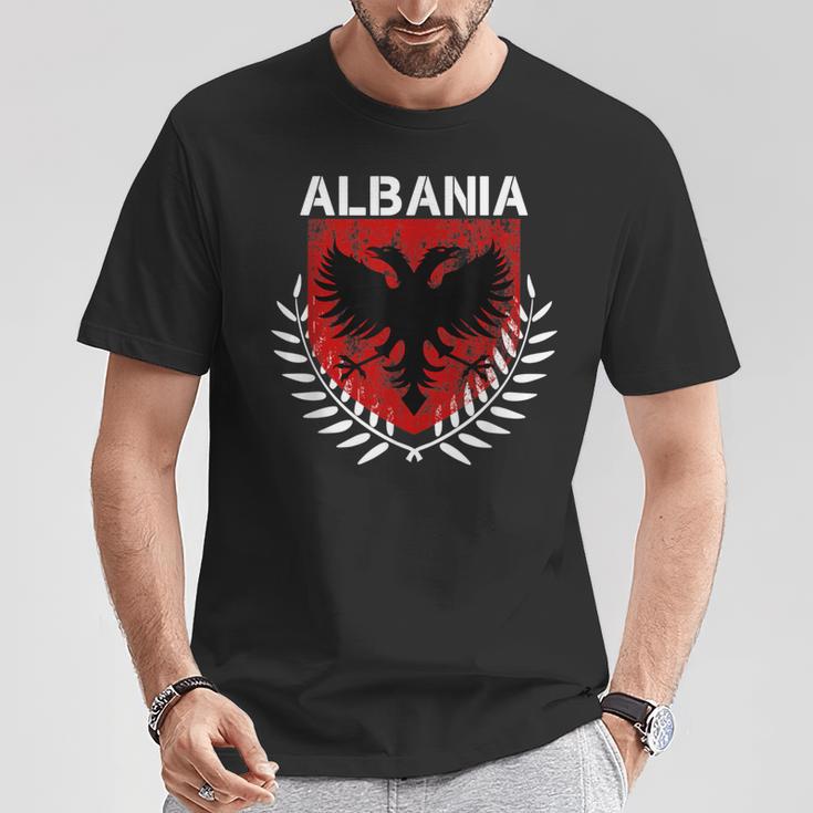Águila Albanesa Albania Albanesa Albania Albania Camiseta unisex Regalos divertidos