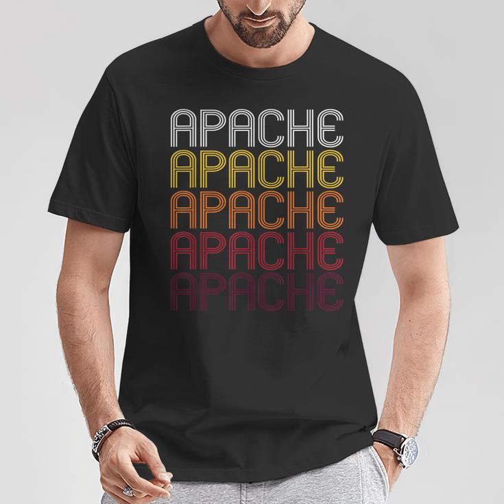 Apache Ok Intage Style Oklahoma T-Shirt Lustige Geschenke