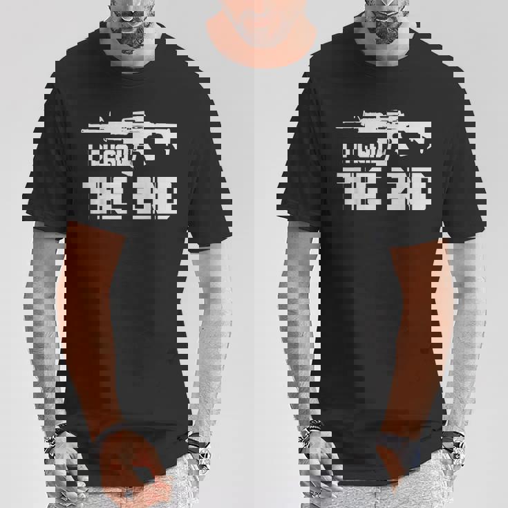 Armas I Plead La Segunda Enmienda Nra Derechos De Armas Ar 15 Camiseta unisex Regalos divertidos