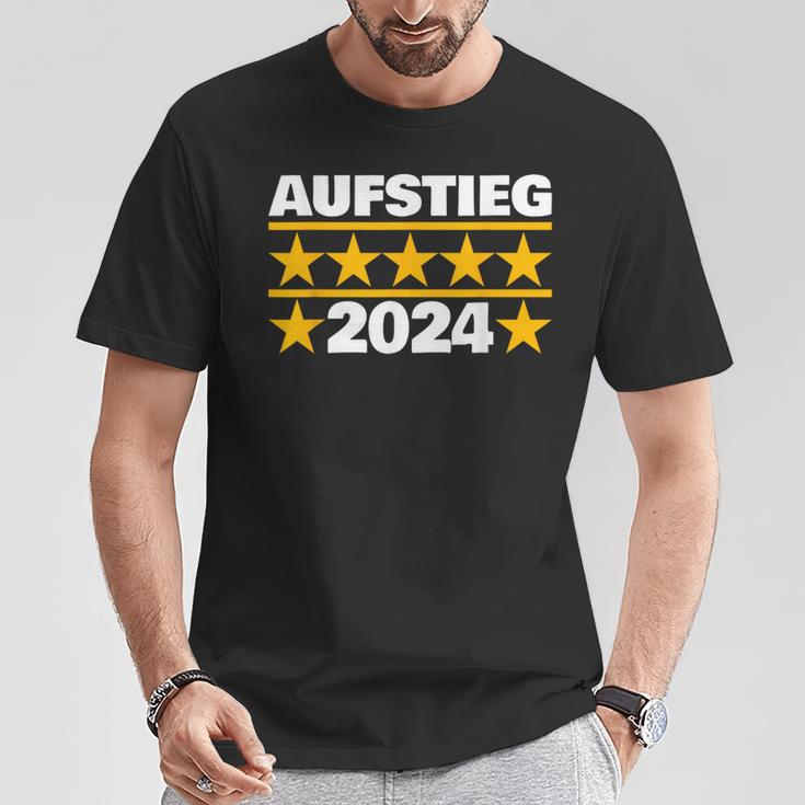 Aufsteiger 2024 Mannschaft Meister Aufstieg Meiste R Fan T-Shirt Lustige Geschenke