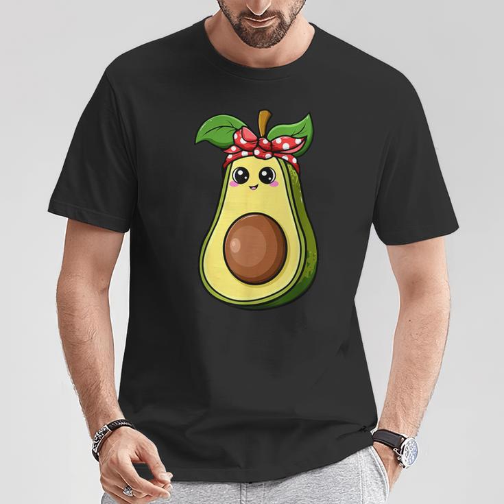 Avocado Lover Bandanaeganegetarian T-Shirt Lustige Geschenke