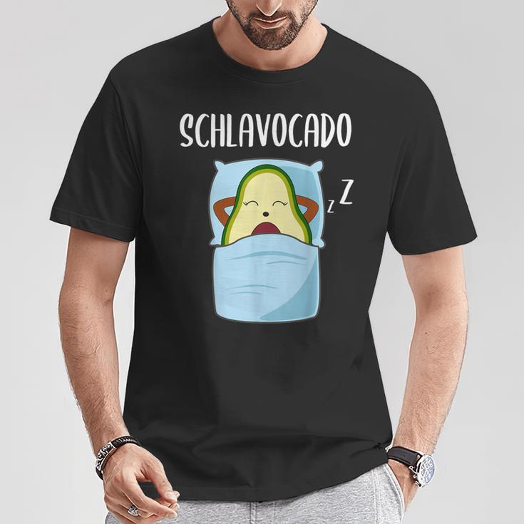 Avocado Sleep Pyjamas S T-Shirt Lustige Geschenke