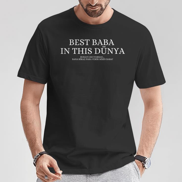 Baba Hediyelik Babalar Günü Hediyesi T-Shirt Lustige Geschenke